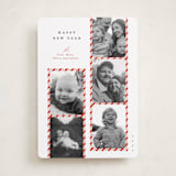 "Peppermint Strip" - Holiday Cards in Peppermint by Carrie ONeal - Front