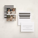 "Deux" - Holiday Cards in Cloud by Nicole Walsh - Assembled