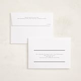 "Deux" - Holiday Cards in Cloud by Nicole Walsh - FREE Recipient Addressing