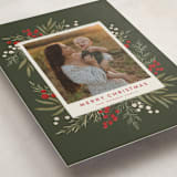 "Holly + Olive" - Holiday Cards in Wreath by Wildfield Paper Co - Detail