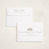 "Holly + Olive" - Holiday Cards in Wreath by Wildfield Paper Co - FREE Recipient Addressing