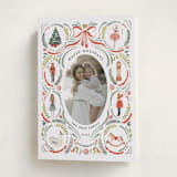 "Nutcracker dance" - Holiday Cards in Holly Leaf by Sarah Knight - Folded Card