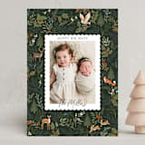 "Woodland Folk" - Holiday Cards in Forest by Elly - Front