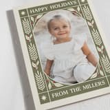 "Retro Organic" - Holiday Cards in Grass by leslie hamer - Detail