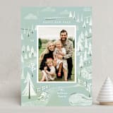 "Tree Farm" - Holiday Cards in Juniper by Julie Murray - Front