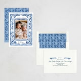 "Winter Botanical" - Holiday Cards in Porcelain by Elly - Assembled