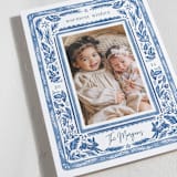 "Winter Botanical" - Holiday Cards in Porcelain by Elly - Detail