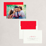 "What Fun" - Holiday Cards in Peppermint by Erin Deegan - Assembled