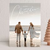 "Vintage Elegance" - Holiday Cards in Snow by Kristie Kern - Front