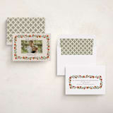 "wreath wrap" - Holiday Cards in Candied Apple by Jen Owens - Assembled