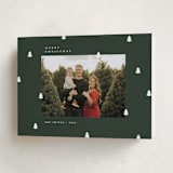 "Scattered Trees" - Holiday Cards in Fern by Michelle Taylor - Folded Card