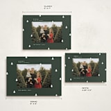 "Scattered Trees" - Holiday Cards in Fern by Michelle Taylor - Formats Available