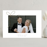 "Little Bow" - Holiday Cards in Winter by Yuliya Evseeva - Front