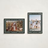 "Christmas Classic" - Holiday Cards in Deep Moss by Design Lotus - Photo Orientation Options