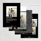 "Scripty Christmas" - Holiday Cards in Chimney Dust by Kristen Magee - Back of Card Options