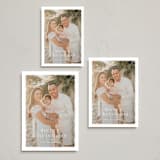 "Snow Flurries" - Holiday Cards in Powder by Wildfield Paper Co - Formats Available