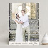 "signed card" - Holiday Cards in Ivory by Carolyn Nicks - Front