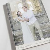 "signed card" - Holiday Cards in Ivory by Carolyn Nicks - Detail