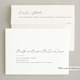 "signed card" - Holiday Cards in Ivory by Carolyn Nicks - FREE Recipient Addressing