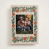 "Citrus Frame" - Holiday Cards in Hazelnut by Katharine Watson - Front