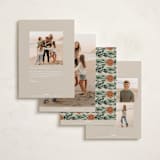 "Citrus Frame" - Holiday Cards in Hazelnut by Katharine Watson - Back of Card Options