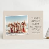 "Room for More" - Holiday Cards in Eggnog by Leah Ragain - Front