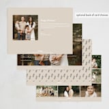 "Room for More" - Holiday Cards in Eggnog by Leah Ragain - Back of Card Options
