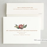 "FreshWinterBouquet" - Holiday Cards in Wreath by Lucrecia Caporale - FREE Recipient Addressing