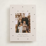 "Little bows" - Holiday Cards in Vanilla by Lea Delaveris - Front