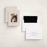 "Little bows" - Holiday Cards in Vanilla by Lea Delaveris - Assembled