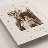 "Little bows" - Holiday Cards in Vanilla by Lea Delaveris - Detail