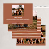 "Together Forever" - Holiday Cards in Latte by Robin Ott - Back of Card Options