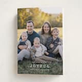 "Strand" - Holiday Cards in Cotton by Amy Kross - Folded Card