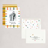 "Colorful Holiday Plaid" - Holiday Cards in Butterscotch by Ampersand Design Studio - Assembled