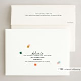 "Colorful Holiday Plaid" - Holiday Cards in Butterscotch by Ampersand Design Studio - FREE Recipient Addressing