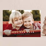 "The Merriest of Days" - Holiday Cards in Snowflake by Wildfield Paper Co - Front
