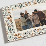 "Winter flora pattern" - Holiday Cards in Caramel by Tatjana Koraksic - Detail