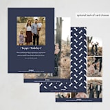 "Howliday" - Holiday Cards in Bone by Vanessa Doyle - Back of Card Options