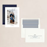 "Grateful Holiday" - Holiday Cards in Royals by Christie Kelly - Assembled