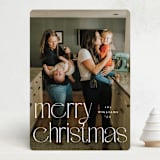 "Sibley" - Holiday Cards in Snow by Amy Kross - Front