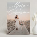 "Supreme elegance" - Holiday Cards in Snow by Jelena Vuletic - Front
