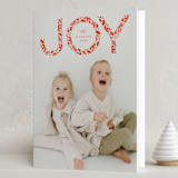 "Leafy Joy" - Holiday Cards in Berry by Michelle Taylor - Folded Card