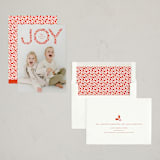"Leafy Joy" - Holiday Cards in Berry by Michelle Taylor - Assembled