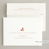 "Leafy Joy" - Holiday Cards in Berry by Michelle Taylor - FREE Recipient Addressing