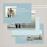 "most of all, peace" - Holiday Cards in Frost by Sara Hicks Malone - Back of Card Options