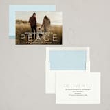 "most of all, peace" - Holiday Cards in Frost by Sara Hicks Malone - Assembled