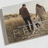 "most of all, peace" - Holiday Cards in Frost by Sara Hicks Malone - Detail