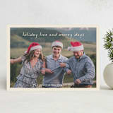 "Nostalgic" - Holiday Cards in Cream by Melanie Severin - Front