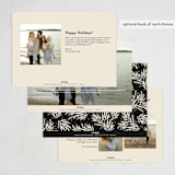 "Nostalgic" - Holiday Cards in Cream by Melanie Severin - Back of Card Options