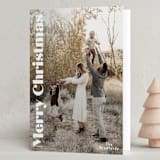 "Always Merry" - Holiday Cards in Snow by Angela Thompson - Folded Card